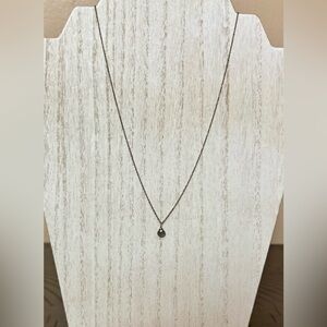 Sterling Silver 925 teardrop labradorite pendant necklace